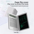 thumbnail image 3 of Scientific Calculator with Erasable Writing Board 240 Functions 2 Line LCD Display Foldable Financial Math, 3 of 8