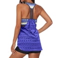 thumbnail image 4 of Women's Printed Patchwork Vest Tankini Top, 4 of 4