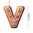 thumbnail image 3 of LSLJS 26 Letters Christmas Tree Decoration Pendant Christmas Tree Ornaments Personalized DIY Christmas Ornaments Christmas Decorations Xmas Tree Hanging Decor, 3 of 5