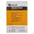 thumbnail image 4 of Niche Semi-Metallic Brake Pad Set for Triumph Daytona 675 Motorcycle MK1002647, 4 of 8