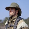 thumbnail image 3 of YIMWNYI Chapeau de Soleil pour Homme d'Extérieur, Chapeau de Pêche en Nylon Respirant avec Courroie Ajustable, Protection UV, Pliable, Léger pour la Randonnée, le Camping, l'Alpinisme et les Activités de Plein Air, 3 of 7