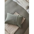 thumbnail image 4 of Bouclair Vert Nash Collection - Ensemble Couvre-Lit 3 Pcs Grand Lit, 4 of 10