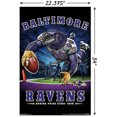 thumbnail image 2 of NFL Baltimore Ravens - End Zone 17 Wall Poster, 14.725" x 22.375", 2 of 4