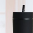 thumbnail image 3 of Portable Straw Cup Simple Style Straw Cup Food Grade Straw Bottle Straw Cup Colorful Plastic Simple Style Comfortable Hand Feeling Large Capacity Drinking Straw Bottle Black 16oz, 3 of 5
