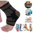 thumbnail image 4 of 6 Pairs Dr Sock Soothers Socks Anti Fatigue Compression Foot Sleeve Support Brace Sock For, 4 of 7