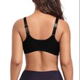 thumbnail image 4 of fheaev Summer Savings Clearance Front Closure Bras For Women Full Coverage Plus Size Bralette Bra Women's Solid Color Lace Bra Front Button Large Size Steel Ring Underwear Women Daily Bras, 4 of 9
