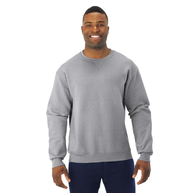 Fruit Of The Loom Adult Sofspun Sweatshirt, 3XL, Athletic Heather