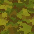 thumbnail image 1 of Ahgly Tapis d'Intérieur Lavable en Machine Carré Transitionnel Jaune Foncé Vert, 6 Pieds Carré, 1 of 7