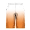 thumbnail image 2 of Plebaso Men's Gradient Color Shorts Casual Lightweight Beachwear Shorts Summer Classic Drawstring Shorts, 2 of 4