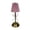 Pink-348, variant on USB Bow Style Table Lamp, Metal Rechargeable Ambient Light, Dimmable Adjustable Brightness, Modern Decor, for Bedroom Living Room, Energy Efficient LED, Elegant Home Lighting Hzhnb | Metal, Beige