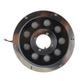 thumbnail image 2 of LED Fountain Light, Stainless Steel Submersible Underwater Spotlight High Brightness Submersible Pond Light Submersible Fountain  for Garden Pond Pool Water Feature, 2 of 7