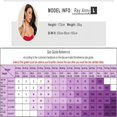 thumbnail image 5 of Women Vintage Swimsuit Two Piece Retro Halter Ruched High Waist Print Bikini Set, 5 of 5