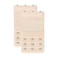 thumbnail image 1 of INSPIRE CHIC Extensions de Soutien-Gorge Élastiques pour Femmes 3 Rangées 2 Pcs Couleur Peau-1, 1 of 6