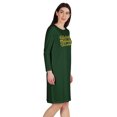 thumbnail image 2 of Inkmeso Educated Motivated Vaccinated T-Shirt Funny Pro Vaccine Boat Neck Dress, 2 of 8