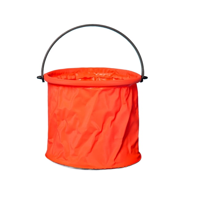 Folding Portable Water Storage Bucket for Outdoor Travel Car Washing and Children Use 5 Color Options
