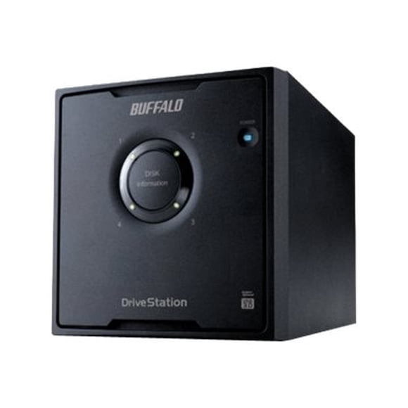 BUFFALO DriveStation Quad - Grille de Disques Durs - 24 To - 4 Baies (SATA-300) - HDD 6 To x 4 - USB 3.0 (Externe)