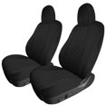 thumbnail image 1 of FH Group Waterproof Neoprene Custom Fit Car Seat Covers for 2020-2024 Tesla Model Y Front Set Solid Black, 1 of 6