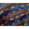 thumbnail image 4 of oneOone Silk Tabby Fabric Leaves & Floral Block Decor Fabric Printed BTY 42 Inch Wide, 4 of 4