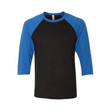 Bella Canvas T-Shirt de Baseball Manches 3/4