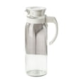 thumbnail image 2 of Glass Water Jug Pitcher,Heat Resistant Beverage Container Carafe,Leak Proof Lid Large Capacity Easy Clean Design Glass Water Jug Pitcher,Suitable For Tea Juice Milk Serving Glass Water Jug Pitcher, 2 of 6
