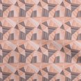 thumbnail image 1 of oneOone Silk Tabby Orange Fabric Tribal Sewing Material Print Fabric By The Yard 42 Inch Wide, 1 of 4