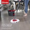 thumbnail image 3 of O-Cedar EasyWring Microfiber Spin Mop and Bucket Cleaning System, 3 of 4