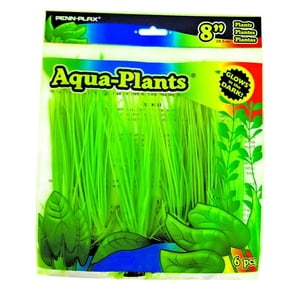 Penn-Plax, Plante de Glow pour les aquariums, paquet de 6