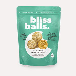 Bliss Balls Coconut Truffes d'énergie - Snack de noix de coco sans gluten végétalien Balls -150g