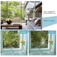thumbnail image 2 of 2MIL Clear Safety Window Film UV Blocking Security Window Glass Protection Sticker Self Adhesive Glass Film,23.6Inch x 10Feet, 2 of 7