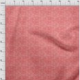 thumbnail image 4 of oneOone Tissu Tabby en Soie Rouge Matériel de Robe Aquarelle Tissu Imprimé Tissu au Mètre 42 Pouces de Large, 4 of 4