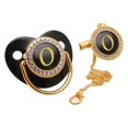 thumbnail image 1 of DPTALR Baby Pacifier 26 Letter Name Initial Clip Silicone Infant Nipple Bling Newborn Pacifier, 1 of 1