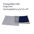 thumbnail image 3 of Aodebiao Très Grands Pochettes Transparentes en PVC pour Cartes de Mah-Jong – Housses Protectrices Anti-Pli pour Rangement et Voyage / Édition 2025, Convient aux Carreaux Surdimensionnés (Cartes Non Incluses), 3 of 6