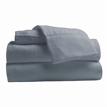 Comfy Bamboo World Series 4pc Microfiber Sheet Set, Full Size Bedsheet, Dark Grey