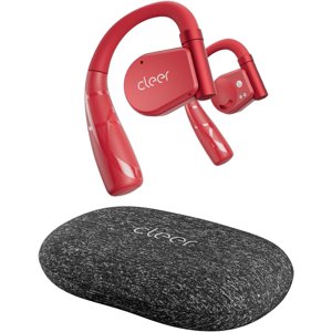 Cleer Audio ARC II Sport Wireless Headphone - Waterproof Open Ear Multipoint Bluetooth Earphones | Red