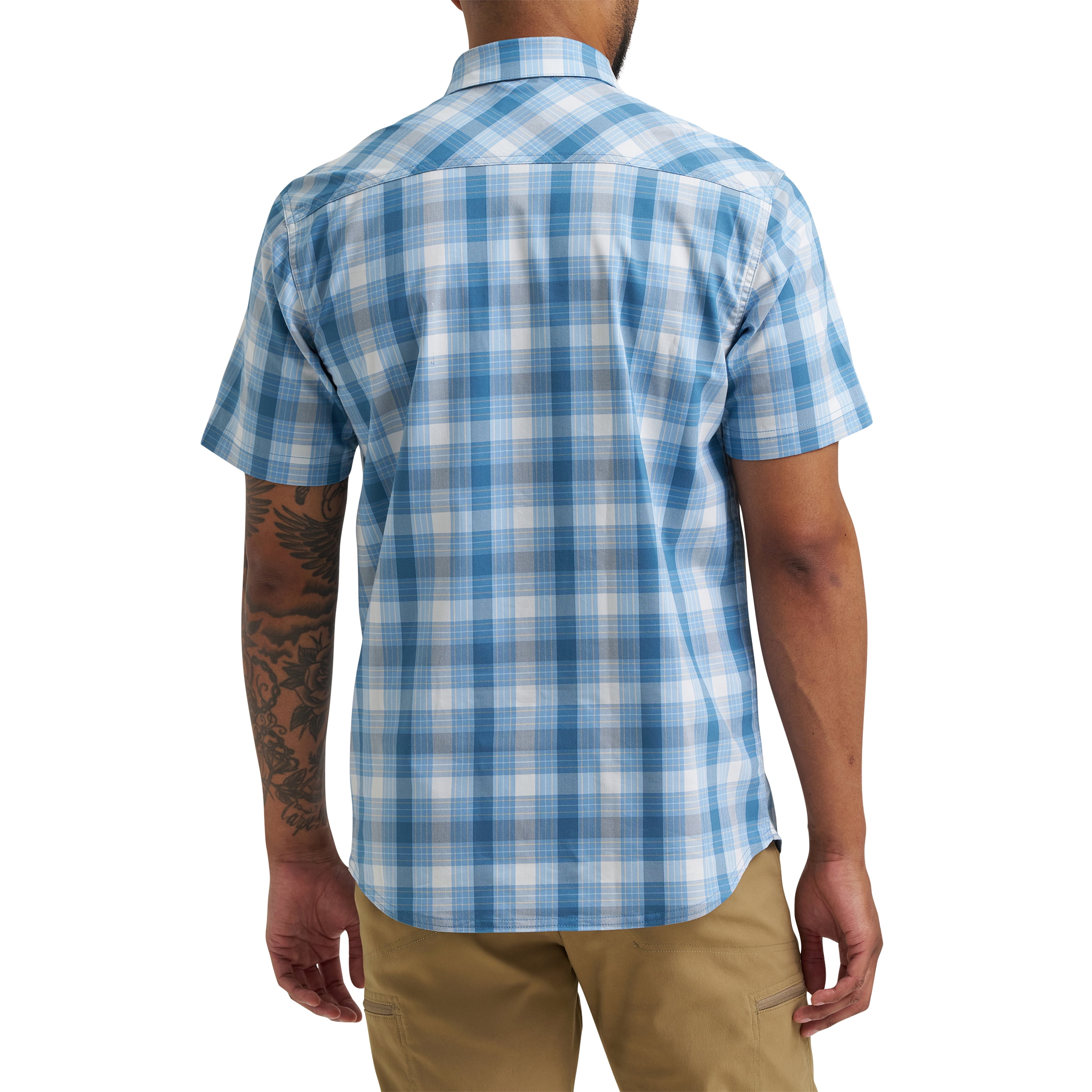Chemise à manches courtes Fraser pour hommes Wrangler® avec une seule poche