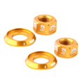 thumbnail image 2 of 2 Pieces Premium Flower Drum Nut M10 Flange Front Wheel Rear Wheel Screw, 2 of 8