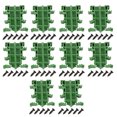 thumbnail image 2 of Adaptateur de Rail de PCBDIN, 10sets 35mm PCB DIN Support de Carte de Circuit Imprimé Conception Élevée, 2 of 14