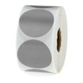 thumbnail image 1 of Officeship 600 Pcs Étiquettes Thermiques Directes Rondes Colorées de 1,5 Pouces de Dia-Argent-1,5 Pouces/600 Pcs, 1 of 4