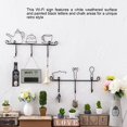 thumbnail image 2 of Sonew Wi-Fi Password Sign,Display Wi-Fi Password Signage ,Password Display Signage Wall Hanging Coffee Shop Bookstore Retro Hanging Blackboard, 2 of 8