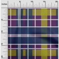 thumbnail image 1 of oneOone Georgette Viscose Fabric Madras Check Print Fabric By The Yard 42 Inch Wide, 1 of 4