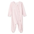 thumbnail image 1 of George Baby Girls' Two-Way Zip Sleeper, 1 of 2