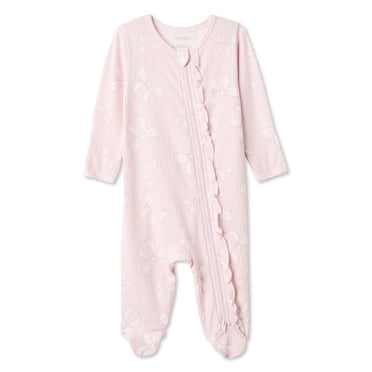 Grenouillère à fermeture éclair bidirectionnelle George pour bébés filles