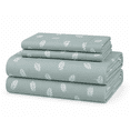 thumbnail image 3 of Ensemble de draps Johnson Home 200 TC - Draps en coton imprimés, 3 of 3