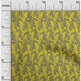 thumbnail image 1 of oneOone Polyester Lycra Fabric Leaves & Floral Block Print Fabric By The Yard 56 Inch Wide, 1 of 5