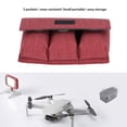 thumbnail image 3 of Drone Battery Bag, Battery Safe Bag Case, Batteries  Storage Case with Hook and , for  2, for Mini 4 Pro, for Mini 3, for Avata Series Drone Batteries, 3 of 8
