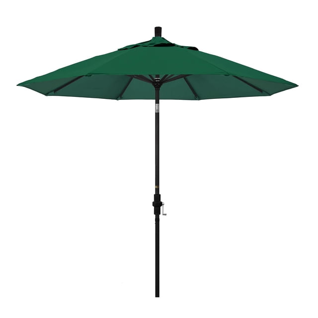 California Umbrella Parasol de Patio 9 Pieds Vert Forêt