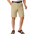 thumbnail image 1 of Diufon Men's Athletic Shorts Cotton Linen Drawstring Waisted Outdoor Sport Shorts Spring Summer Shorts with Pockets, 1 of 7