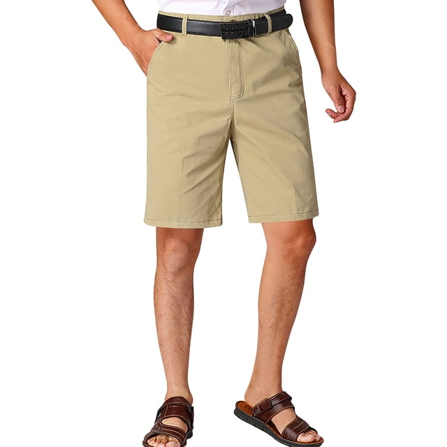 Diufon Men's Athletic Shorts Cotton Linen Drawstring Waisted Outdoor Sport Shorts Spring Summer Shorts with Pockets