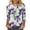 Purple Plus Size Blouse for Women_m, variant on hopeusnice Spring Tops Crew Neck 3/4 Sleeve Floral Pattern Loose Fit Blouses for Women Dressy Casual Tunic Tops Fall Trendy Shirts Lightweight Basic Tees Green XXL