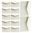 thumbnail image 1 of SWETRACE 100Pcs Multi-Purpose White Paper Envelopes for Letters Cards and Cash Packaging, 1 of 8
